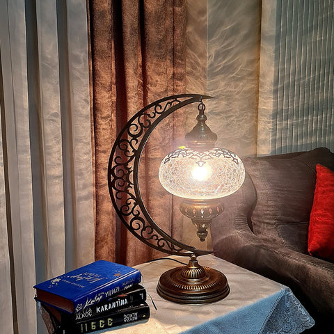 Turkish Mosaic Table Lamp Moroccan Night Bedside