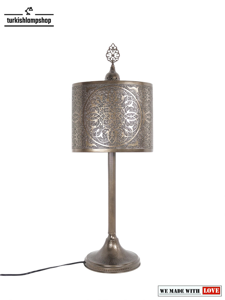 Table Lamp Shade  Pattern Effect