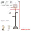 modern lamp with table size