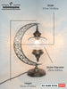 Turkish Clear Glass Table Lamp