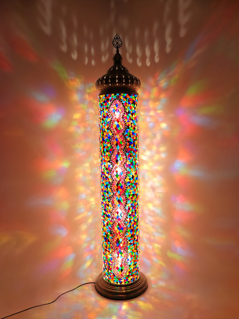 Turkish Floor Lamp Cylinder 
