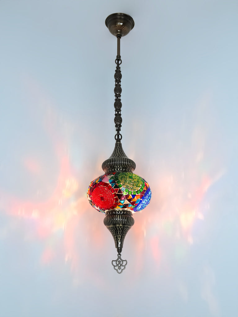 Mosaic Hanging Lamp Turkish Design 