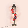Standing lamp turkish mosaic mix rug design