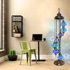 Floor Lamp Turkish Moroccan Mosaic  5-Globes Unique Lighting