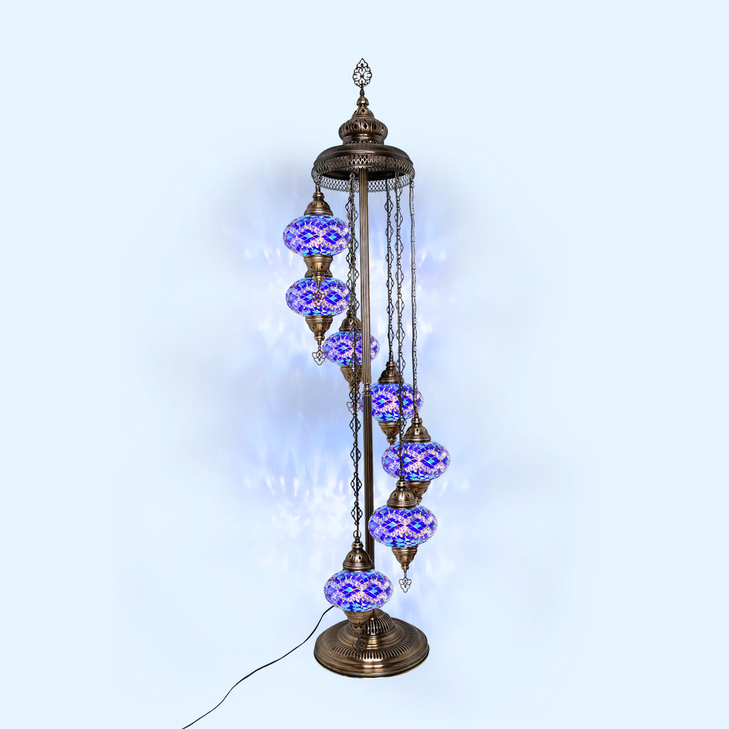 boho home decor floor lamp mix rug design