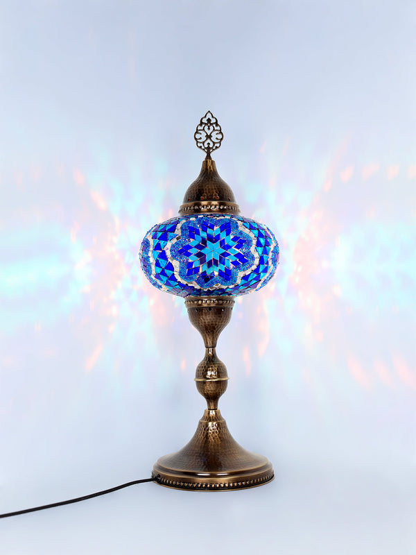 Turkish Table Lamp Big Globe Standing Light