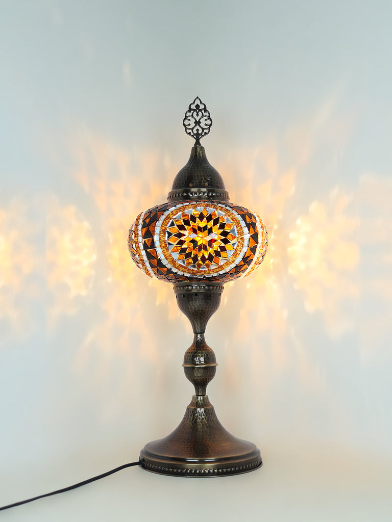 Turkish Lamp Big Globe Standing Light