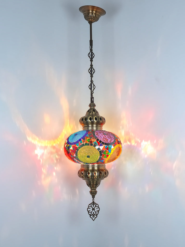 Turkish Mosaic Hanging Lamps 