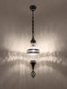 Turkish Pendant Lamp Silver Color