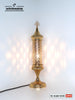 Cylinder Clear Glass Turkish Bedside Lamp