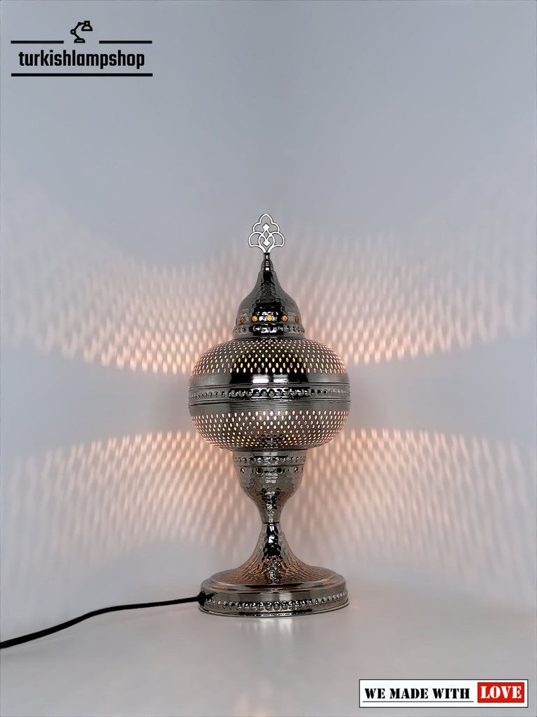 Silver Color table Lamp