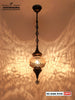 Turkish Glass Hanging Lamp 