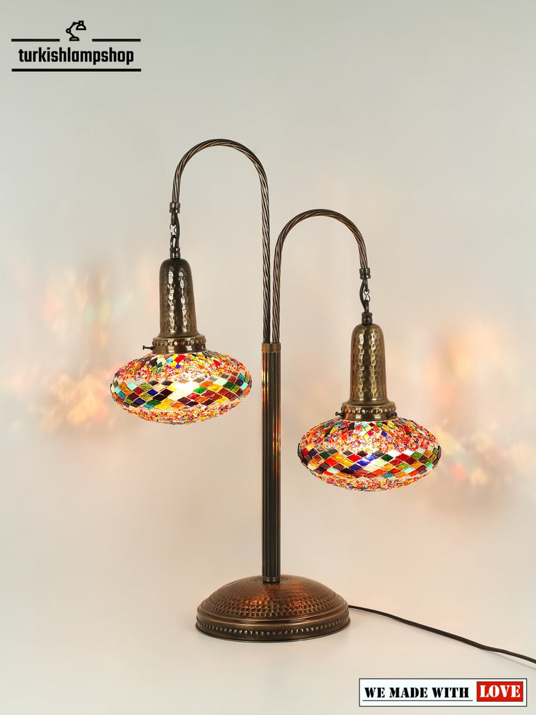 Turkish Handmade Mosaic Bedside Lamp