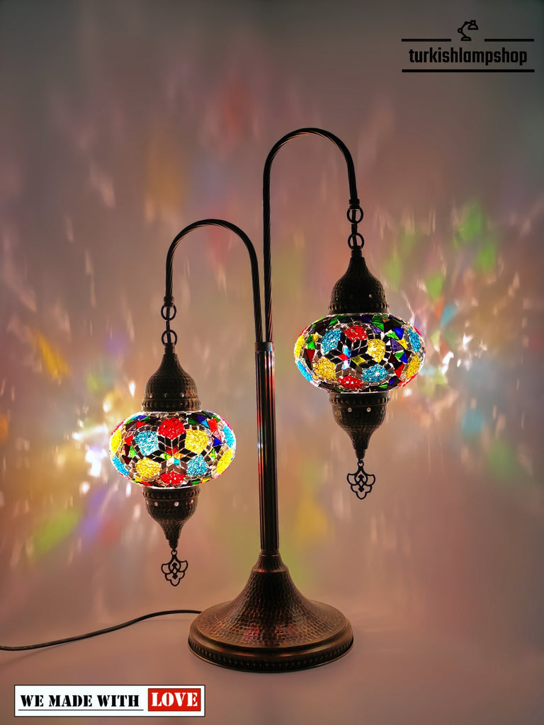Mosaic Turkish Table Lamp