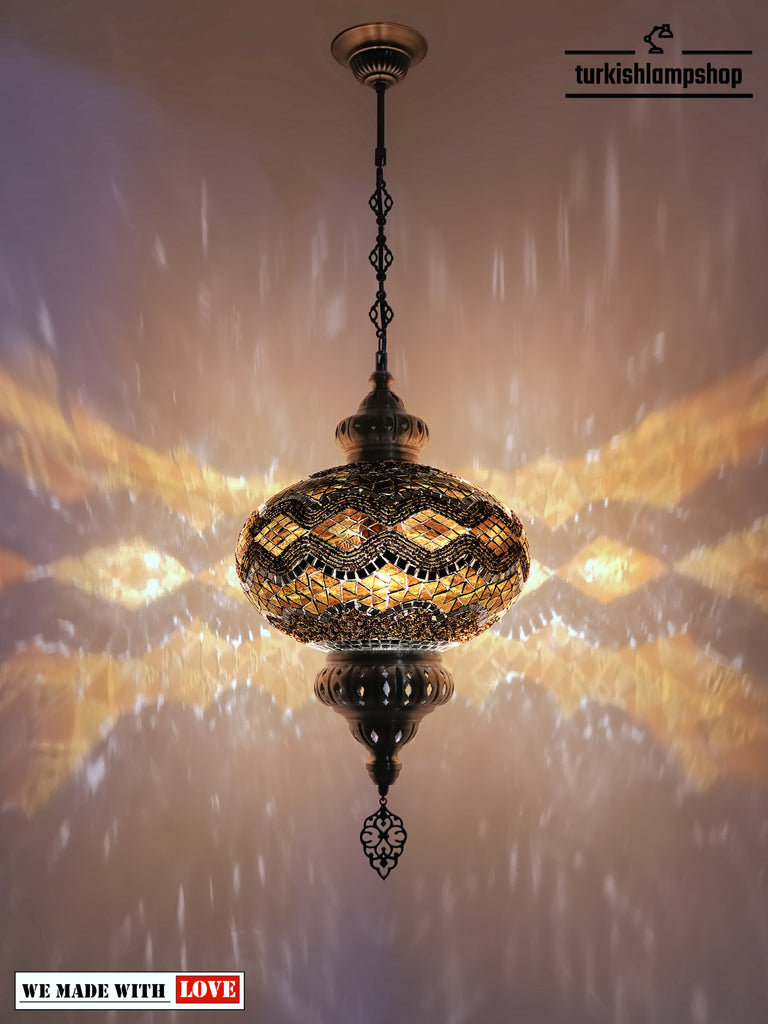 Turkish Mosaic Lamp Big Globe 